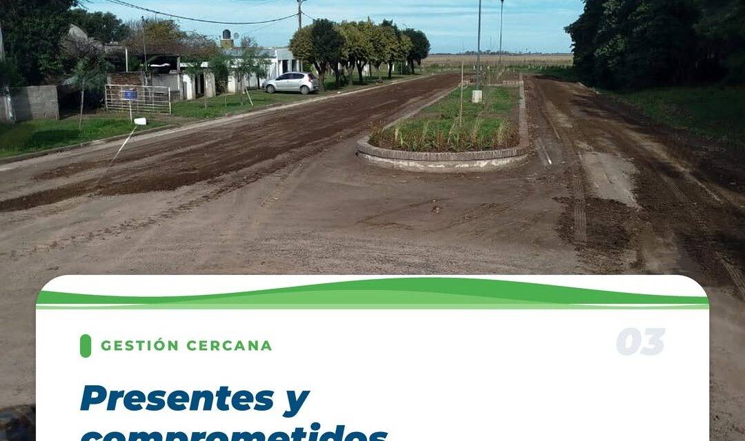Olaeta avanza con obras de mejoramiento en el sector de tránsito pesado