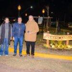 Arias inauguró una nueva plazoleta en barrio San Martín