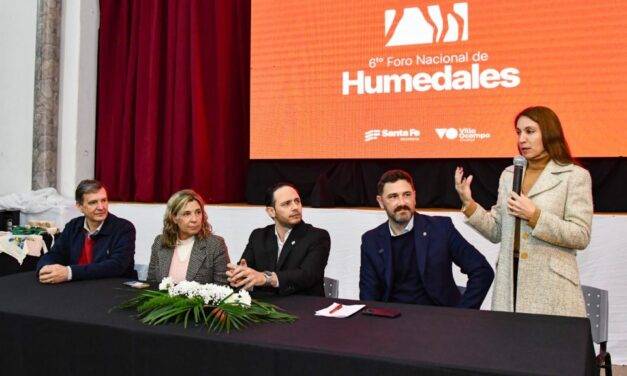 Córdoba presentó el modelo de conservación de Ansenuza en el Foro Nacional de Humedales