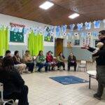 Huinca: capacitaron en primeros auxilios al personal del Centro de Cuidados Infantiles «Pasitos»