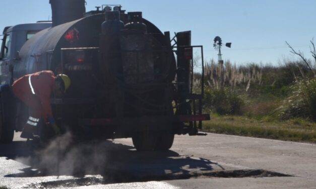 Avanzan las reparaciones en el acceso a La Cautiva para mejorar la circulación y la seguridad vial