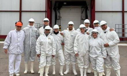 Estudiantes de Veterinaria realizaron una visita técnica a la planta frigorífica Logros S.A.