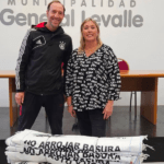 General Levalle entregó bolsas de residuos a clubes locales para apoyar sus actividades