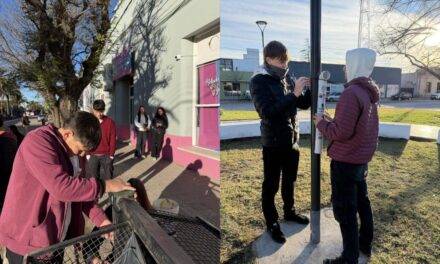 Villa Huidobro: impulsan la colocación de cestos para cenizas y colillas en espacios públicos