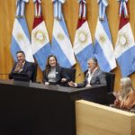 Prunotto presidió la apertura del Parlamento Intergeneracional Córdoba