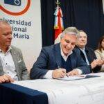 La Provincia aportará más de $1.900 millones para obras en el campus de la Universidad Nacional de Villa María