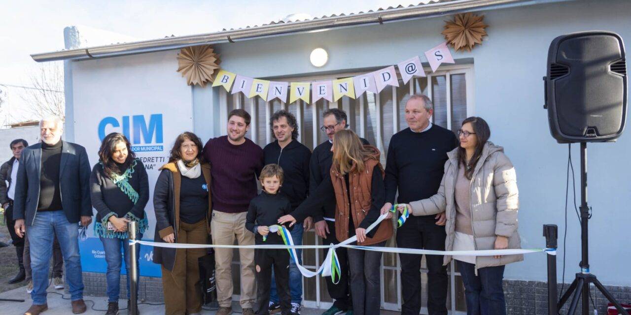 Río Cuarto: inauguraron el octavo Centro Integrador Municipal en Banda Norte