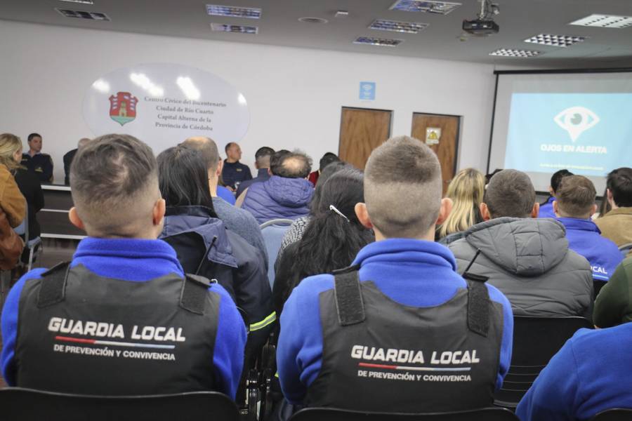 Río Cuarto recibió a 113 aspirantes de 28 localidades para una nueva capacitación de Guardias Locales