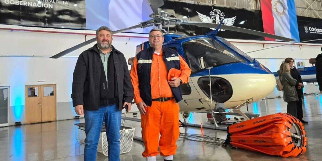 Ucacha recibió un aporte de $25 millones para fortalecer el trabajo de los Bomberos Voluntarios