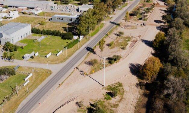 Villa María: está en marcha la duplicación de calzada del ingreso por Ruta Nacional 158
