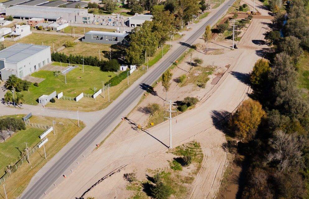Villa María: está en marcha la duplicación de calzada del ingreso por Ruta Nacional 158