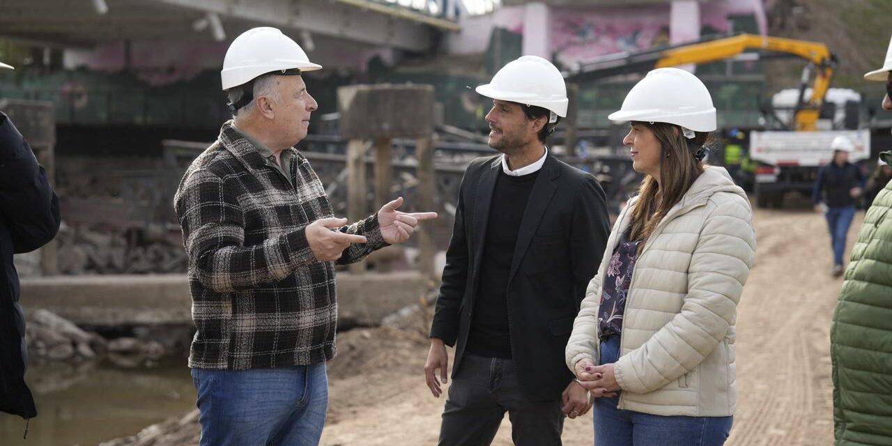 Villa Nueva: Tagni y Accastello supervisaron los avances de obras