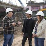 Villa Nueva: Tagni y Accastello supervisaron los avances de obras