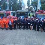 Villa Nueva: homenaje a los Bomberos Voluntarios y presentación de nuevas unidades