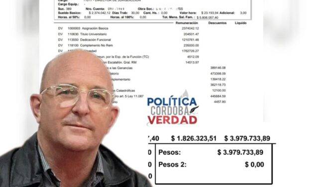 Sueldo de 4 millones
