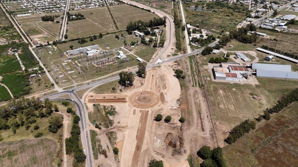 Villa María: recta final en la obra de la circunvalación de la ciudad