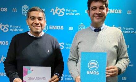 Emos y la UNRC firmaron un convenio para impulsar prácticas profesionales
