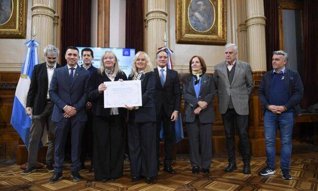 El Senado distinguió a la UNRC por su aporte científico a las investigaciones en La Perla