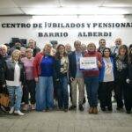 Prunotto destacó el rol de los centros de jubilados en su visita al barrio Alberdi de Río Cuarto