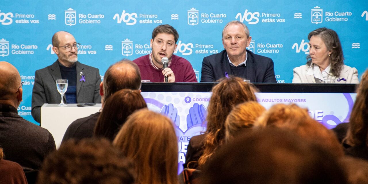 El municipio presentó la Campaña del Buen Trato a Personas Mayores y la agenda de actividades de junio
