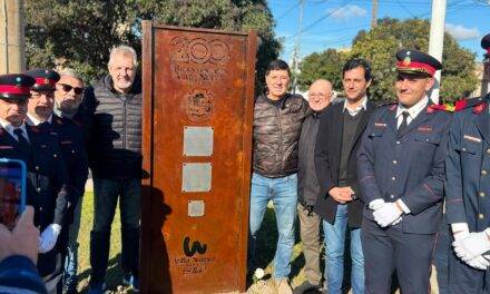 Villa Nueva inauguró un tótem informativo en homenaje a los veteranos de Malvinas