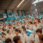 Más de 500 estudiantes realizaron la Promesa de Lealtad a la Bandera en Río Tercero