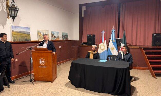 Llaryora anunció nuevos aportes para obras e instituciones durante su visita a Achiras