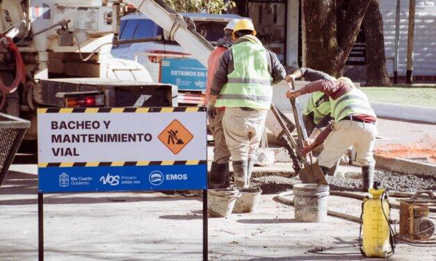 EMOS: Comenzó el plan de bacheo con una inversión de 500 millones de pesos