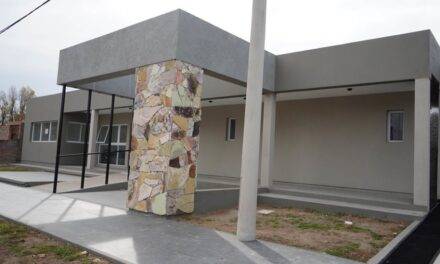 Olaeta avanza en la construcción de su nuevo Centro de Salud con apoyo provincial