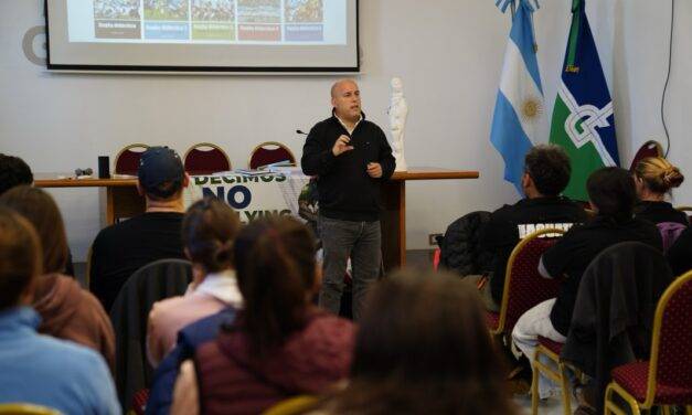 General Levalle promovió una charla sobre el deporte como herramienta de formación