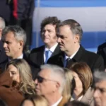Día de la Bandera: Milei se mostró en Rosario con Adorni e ignoró la presencia de su vice Villarruel