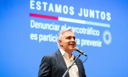Presentaron el programa “Estamos Juntos” para fortalecer denuncias de narcomenudeo