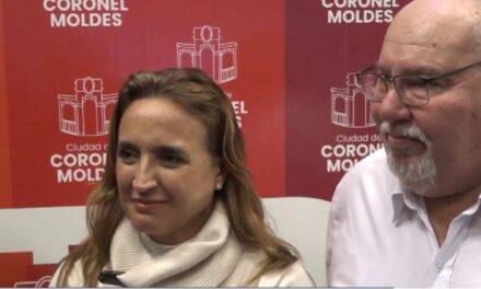 Myrian Prunotto visitó Coronel Moldes