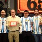 El Club Alas Coloradas celebró sus 65 años con una multitudinaria cena aniversario