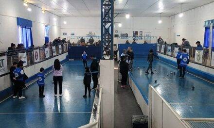 Ucacha y Carnerillo compartieron un encuentro de escuelas de bochas con deporte y camaradería