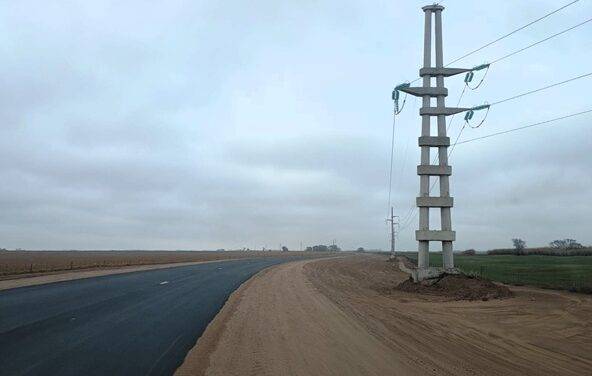 La obra de la Ruta Provincial 10 avanza y fortalecerá la conectividad entre Reducción y Las Perdices