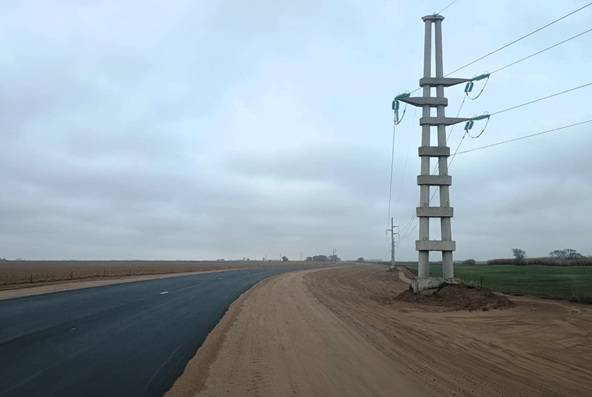 La obra de la Ruta Provincial 10 avanza y fortalecerá la conectividad entre Reducción y Las Perdices