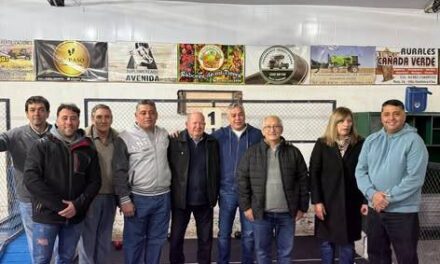 Villa Huidobro inauguró nuevas canchas de caucho en el Boching Club La Alpargata