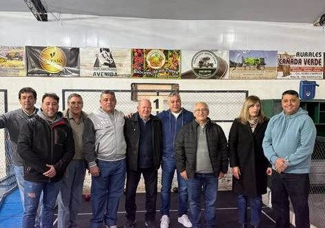 Villa Huidobro inauguró nuevas canchas de caucho en el Boching Club La Alpargata