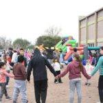 Monte de los Gauchos celebró las vacaciones de invierno con una jornada recreativa para las familias