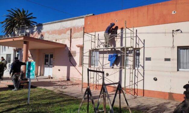 Alejandro Roca: avanzan las obras de ampliación y remodelación del Hospital Municipal