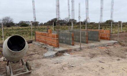 Villa Huidobro avanza con obras en el Cementerio Municipal y la puesta en valor de la Plaza 9 de Julio