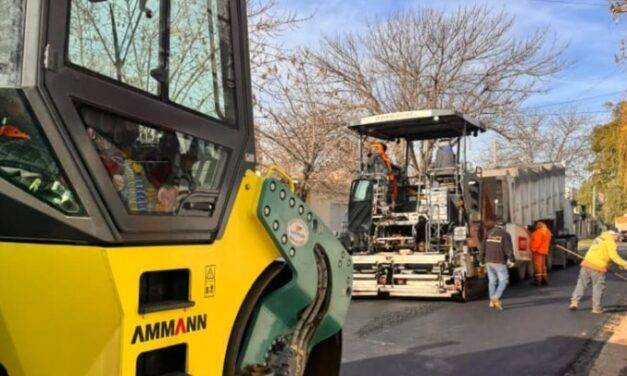 Villa María: el Plan 500 Cuadras avanza en cinco barrios y ya superó las 290 cuadras pavimentadas
