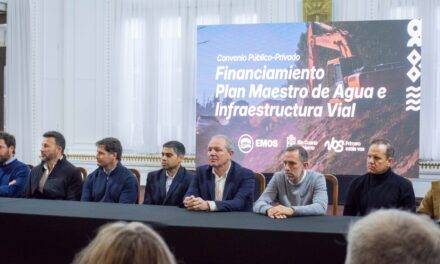 Plan Maestro de Agua y Pavimentación: 7400 millones de inversión pública-privado