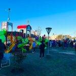 Las Higueras inauguró la Plaza Jesús Buen Pastor
