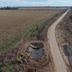 Departamento Río Cuarto: avanza la readecuación del sistema hídrico de la cuenca sur