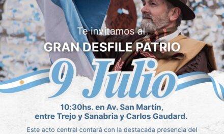 Río Cuarto será sede del acto central por el Día de la Independencia: cómo será el desfile y a qué hora comienza