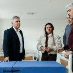 Huinca Renancó: Llaryora supervisó la etapa final de la obra del Hospital Regional