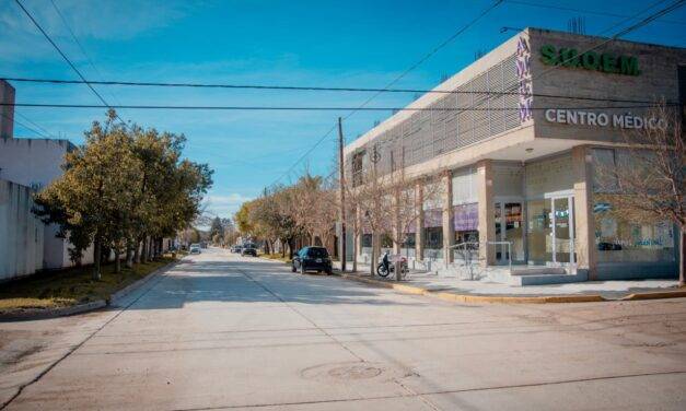 Río Tercero incorporó una nueva calzada de hormigón en barrio Cabero