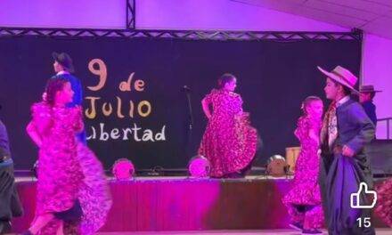 Charras celebró la víspera del Día de la Independencia con una multitudinaria Peña Tradicional